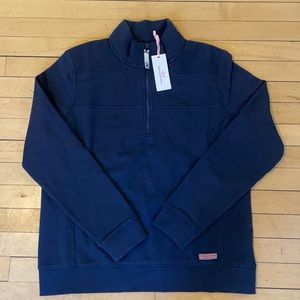 Vineyard Vines Navy Blue 1/2 Zip